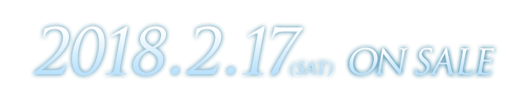 2018.2.17(SAT) ON SALE