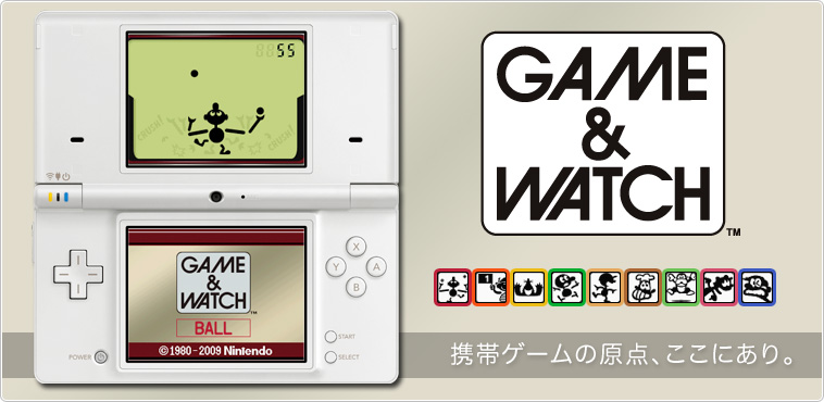 GAME&WATCH gуQ[̌_AɂB