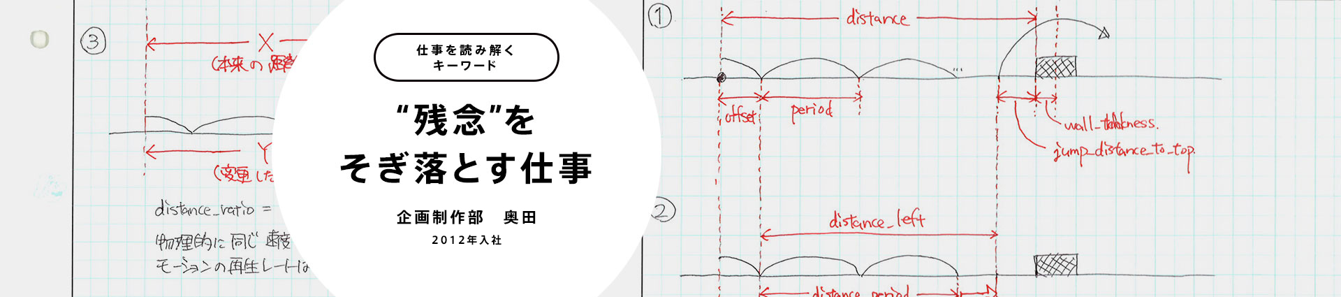 "残念"をそぎ落とす仕事