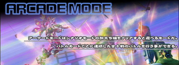 ARCADE MODE A[P[h[h̓ViI[h̗҂NAƗVׂ郂[hBog[hƂɘASW̃ogsłB