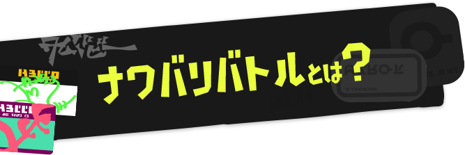 ナワバリバトルとは？