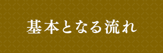 基本となる流れ